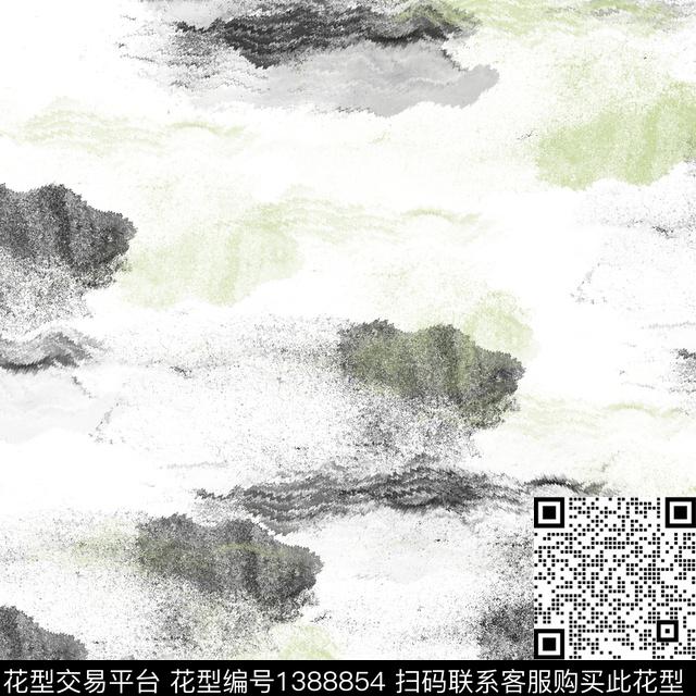 男装满版花抽象男装大牌风传统印花华亿平台下载（图片编号: 1388854） - 瓦栏（Walan）