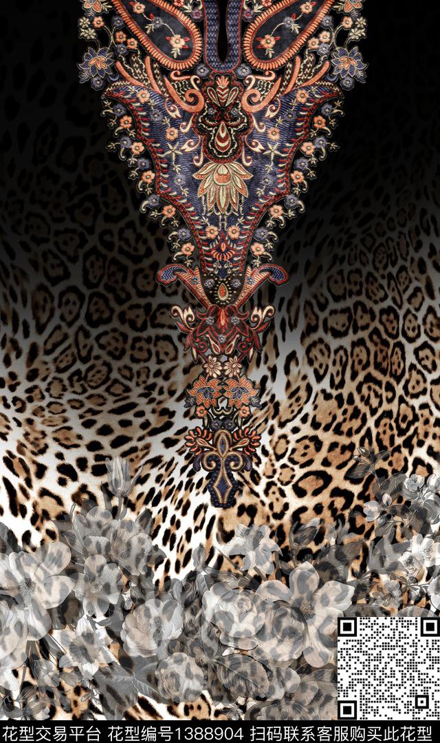 BaroqueGoldTextileprint数码印花华亿平台下载（图片编号: 1388904） - 瓦栏（Walan）