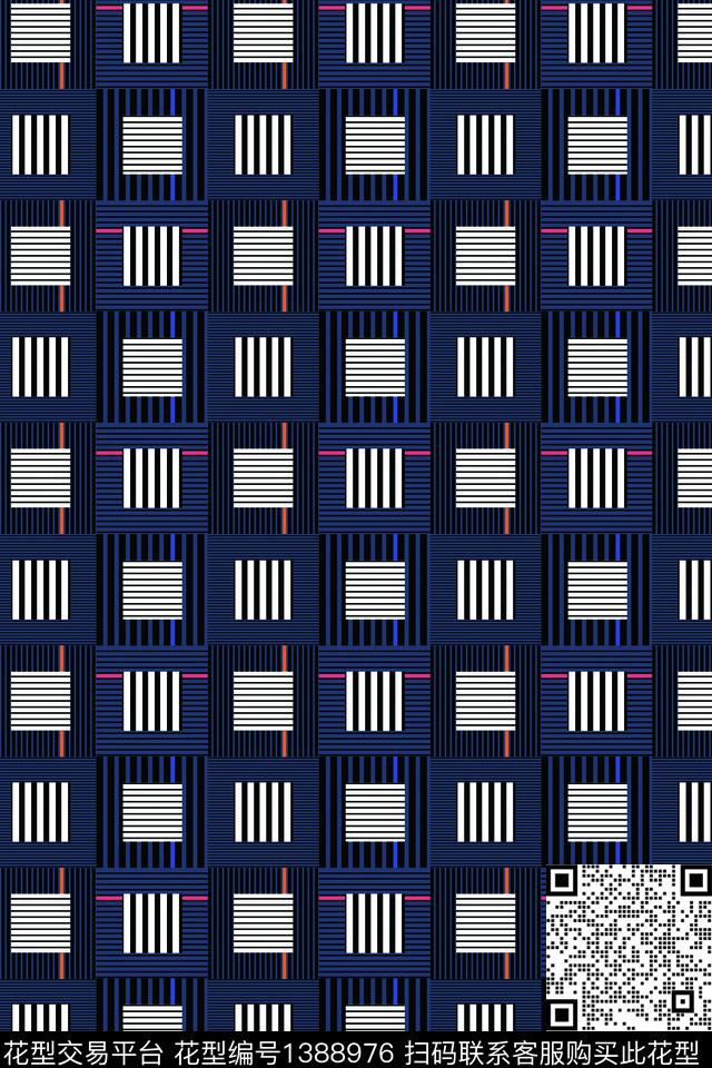 男装满版花黑底花卉黑白华亿平台传统印花华亿平台下载（图片编号: 1388976） - 瓦栏（Walan）