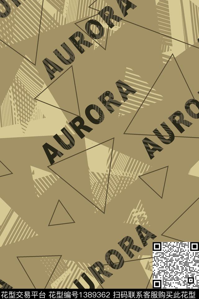 几何男装满版花字母传统印花华亿平台下载（图片编号: 1389362） - 瓦栏（Walan）