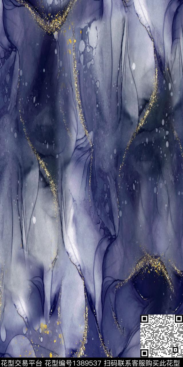 女装抽象数码印花华亿平台下载（图片编号: 1389537） - 瓦栏（Walan）