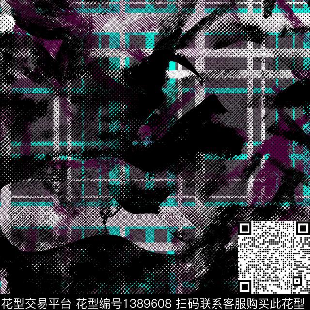 几何肌理纸印花传统印花华亿平台下载（图片编号: 1389608） - 瓦栏（Walan）