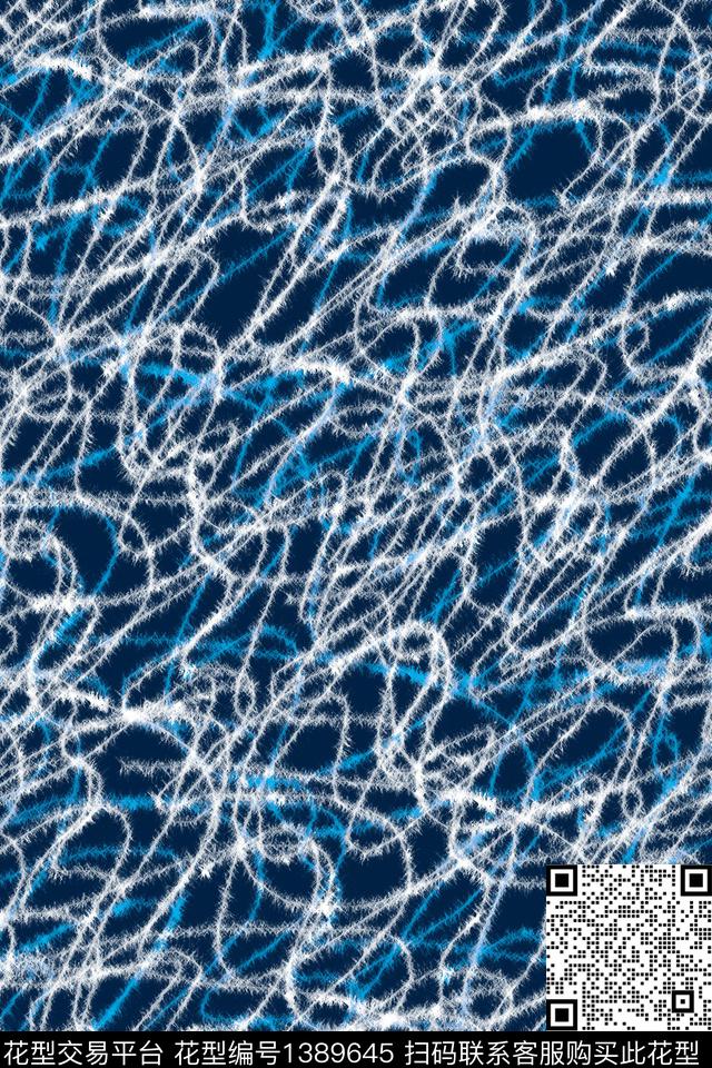 抽象男装户外家居服传统印花华亿平台下载（图片编号: 1389645） - 瓦栏（Walan）