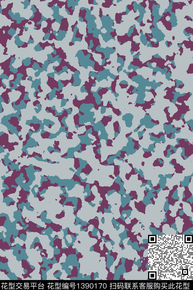 趣味小碎花淑女数码印花华亿平台下载（图片编号: 1390170） - 瓦栏（Walan）