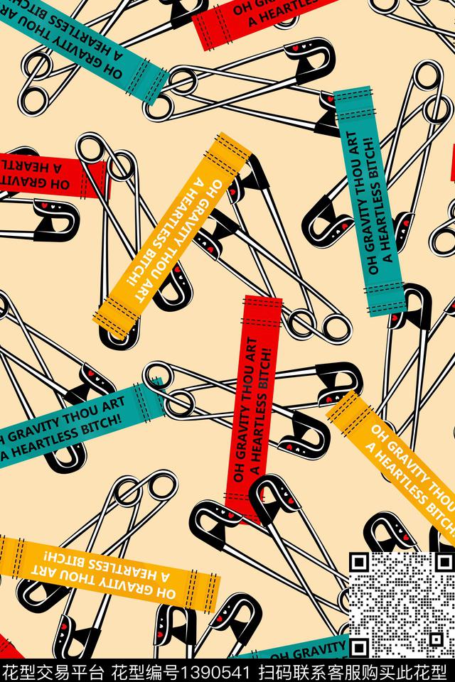 几何大牌风抽象数码印花华亿平台下载（图片编号: 1390541） - 瓦栏（Walan）