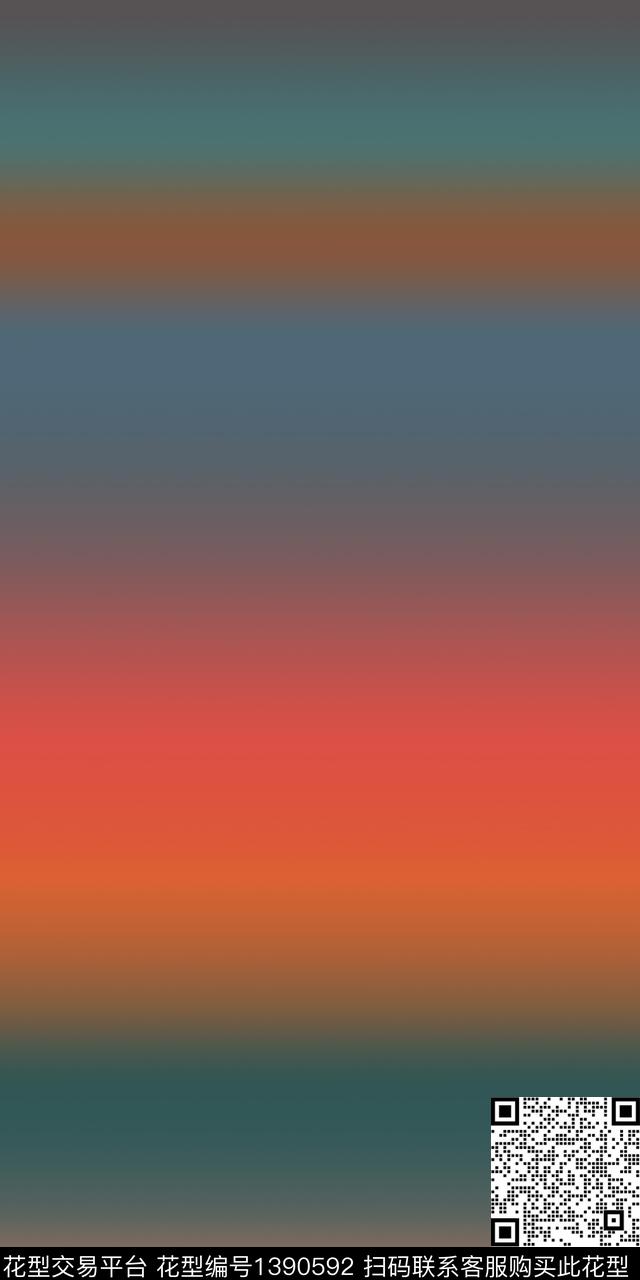 时尚定位花大牌风数码印花华亿平台下载（图片编号: 1390592） - 瓦栏（Walan）