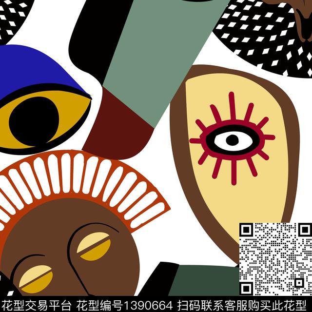 传统印花华亿平台下载（图片编号: 1390664） - 瓦栏（Walan）