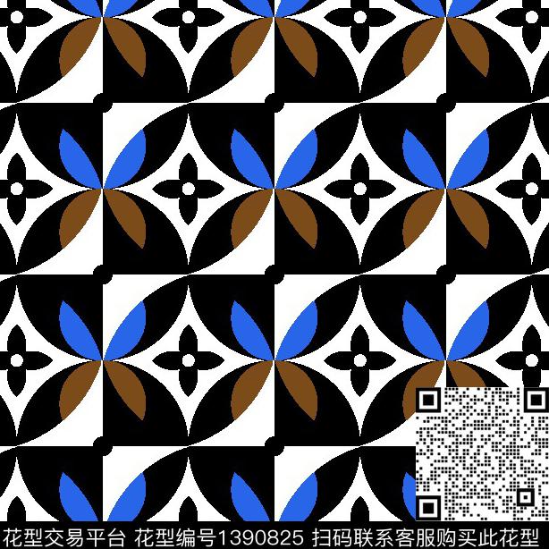 几何大牌风LV传统印花华亿平台下载（图片编号: 1390825） - 瓦栏（Walan）