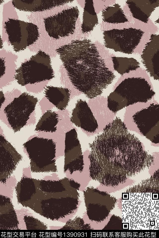 几何动物纹年轻女性传统印花华亿平台下载（图片编号: 1390931） - 瓦栏（Walan）