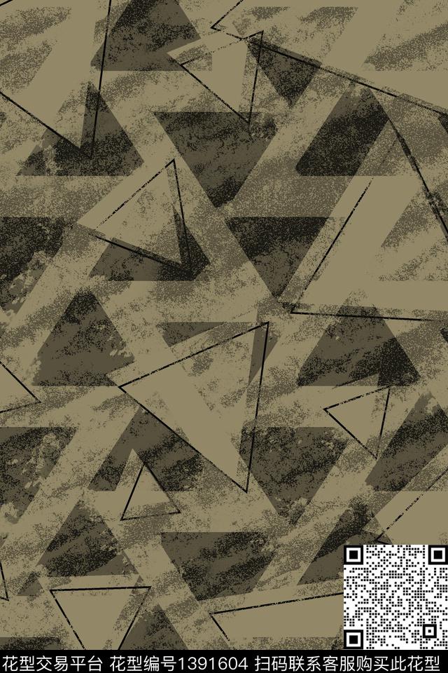 三角形传统印花华亿平台下载（图片编号: 1391604） - 瓦栏（Walan）