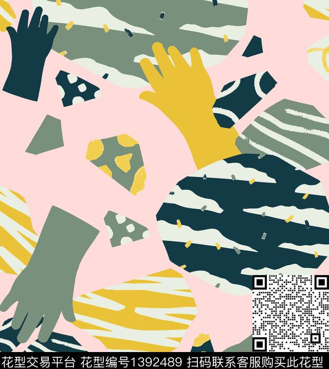 小手卡通童装数码印花华亿平台下载（图片编号: 1392489） - 瓦栏（Walan）