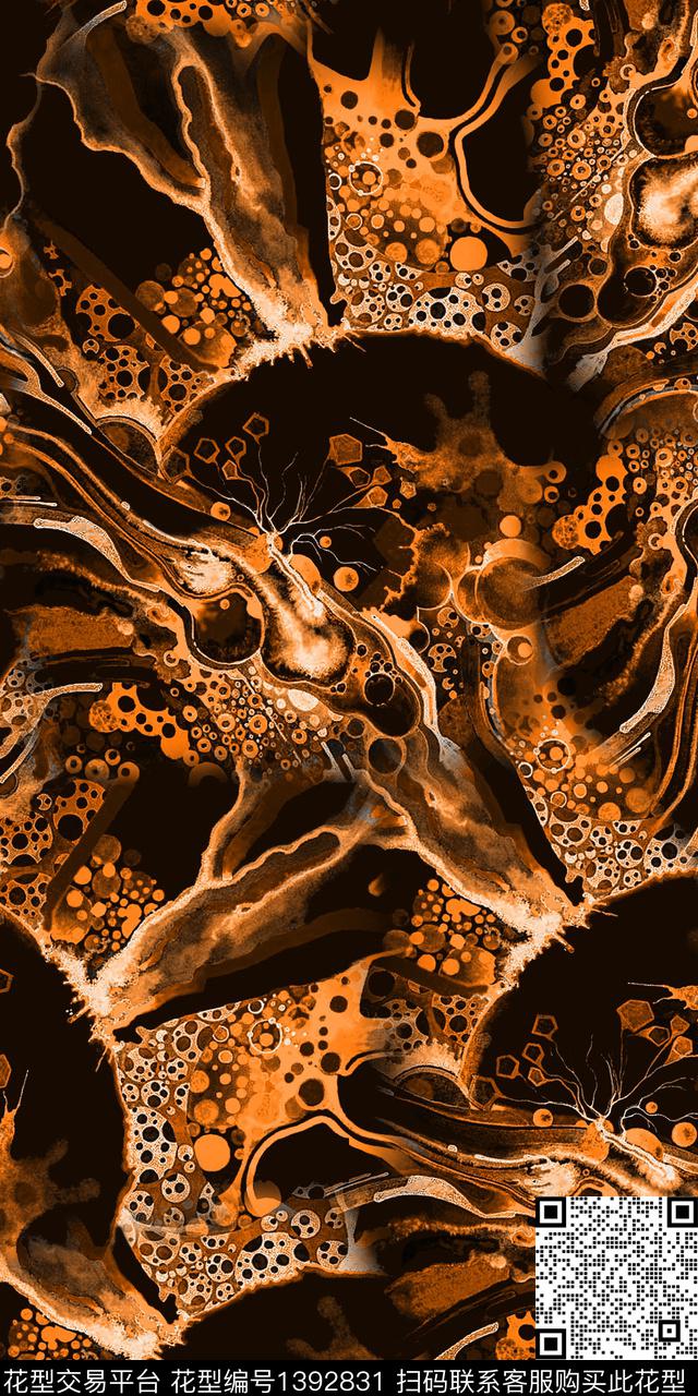 几何民族风雕印华亿平台数码印花华亿平台下载（图片编号: 1392831） - 瓦栏（Walan）