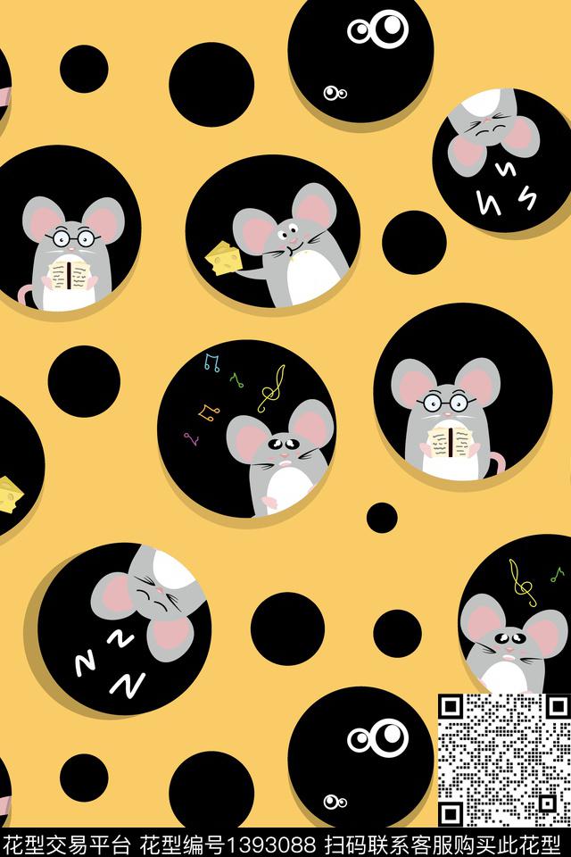 大牌风家居服抽象数码印花华亿平台下载（图片编号: 1393088） - 瓦栏（Walan）