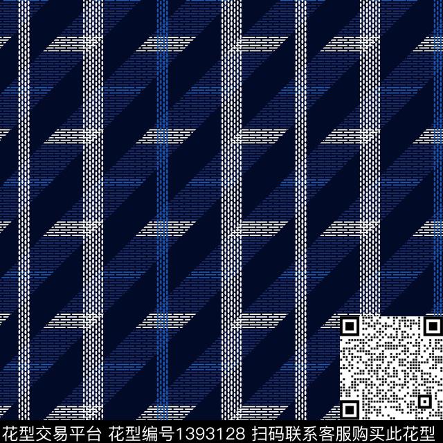 格子商务大牌风传统印花华亿平台下载（图片编号: 1393128） - 瓦栏（Walan）