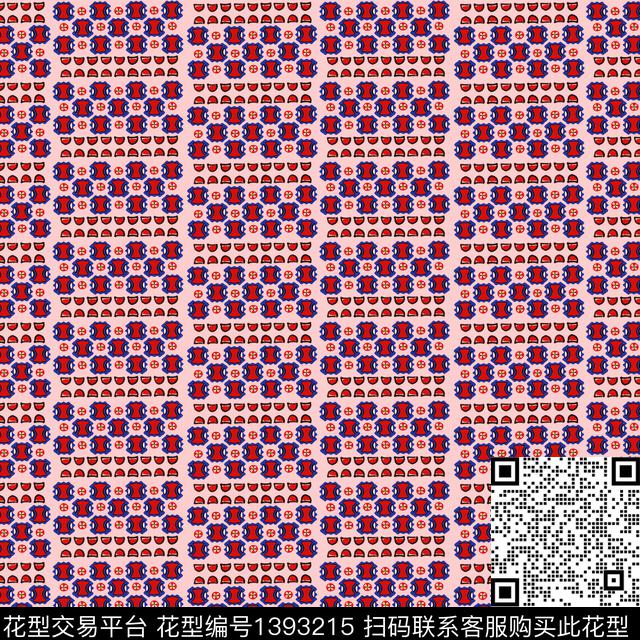 几何大牌风趣味数码印花华亿平台下载（图片编号: 1393215） - 瓦栏（Walan）