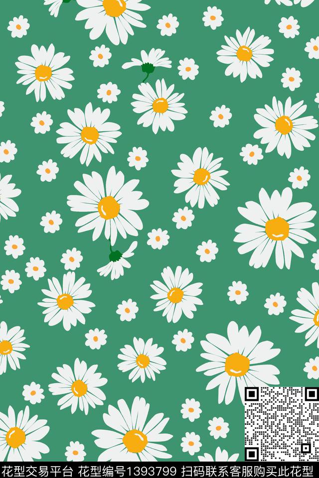 小清新花卉小碎花传统印花华亿平台下载（图片编号: 1393799） - 瓦栏（Walan）