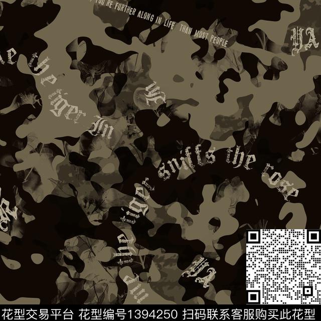 几何男装满版花字母传统印花华亿平台下载（图片编号: 1394250） - 瓦栏（Walan）