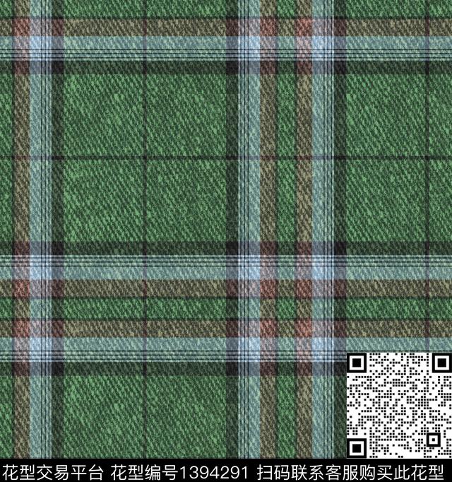 格子底纹大牌风数码印花华亿平台下载（图片编号: 1394291） - 瓦栏（Walan）