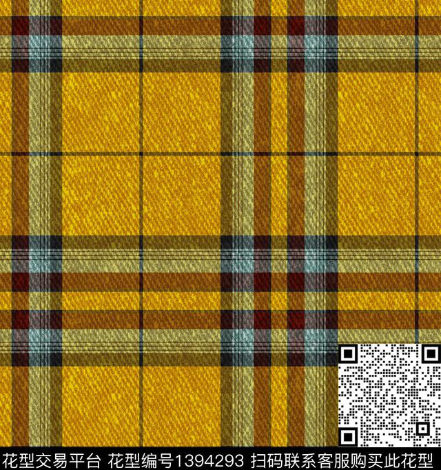 格子底纹大牌风数码印花华亿平台下载（图片编号: 1394293） - 瓦栏（Walan）