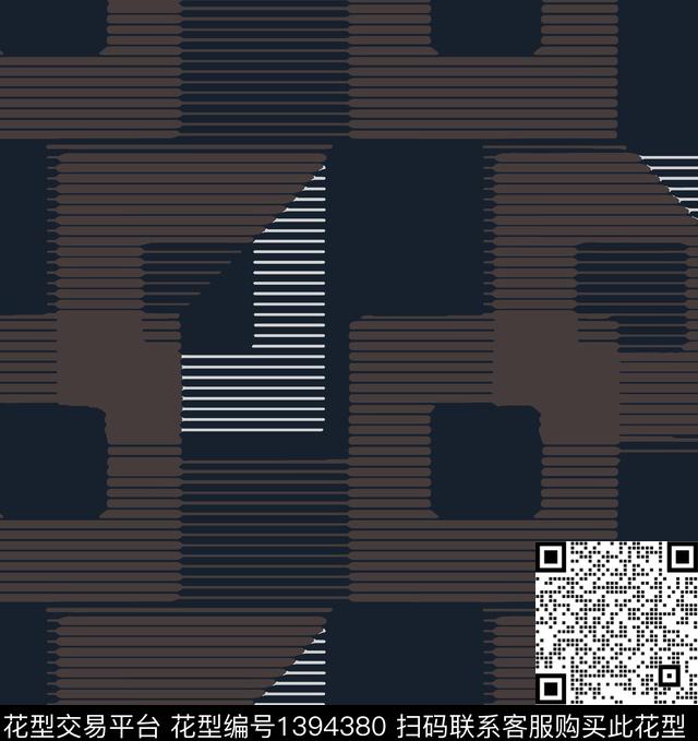 几何菱形男装传统印花华亿平台下载（图片编号: 1394380） - 瓦栏（Walan）