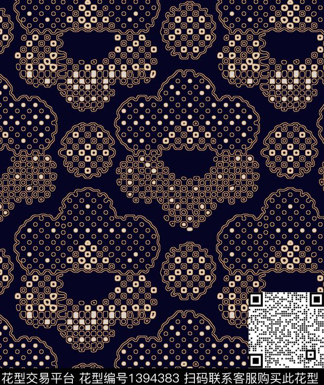 几何菱形男装传统印花华亿平台下载（图片编号: 1394383） - 瓦栏（Walan）