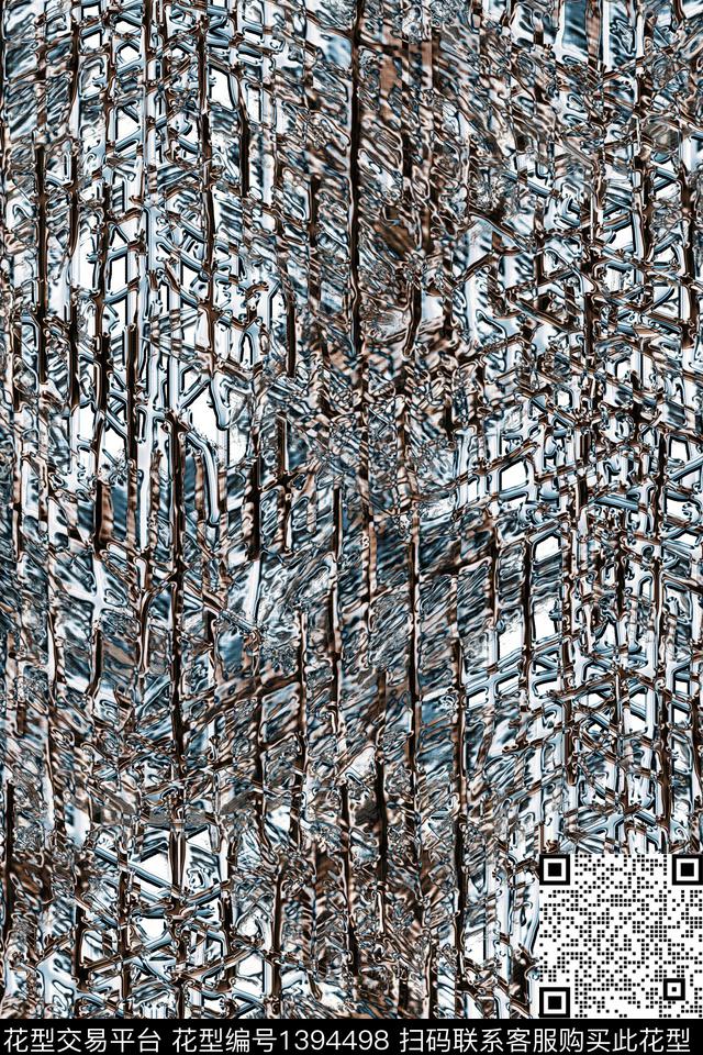 抽象男装家居服户外数码印花华亿平台下载（图片编号: 1394498） - 瓦栏（Walan）