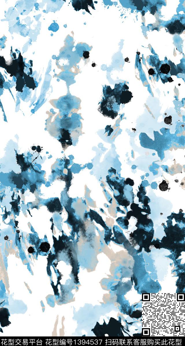 几何渐变抽象数码印花华亿平台下载（图片编号: 1394537） - 瓦栏（Walan）