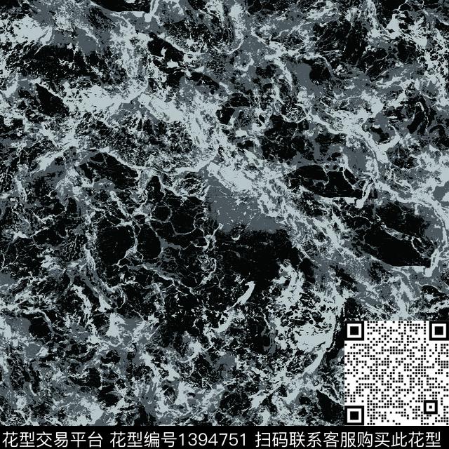 数码华亿平台扎染华亿平台男装数码印花华亿平台下载（图片编号: 1394751） - 瓦栏（Walan）