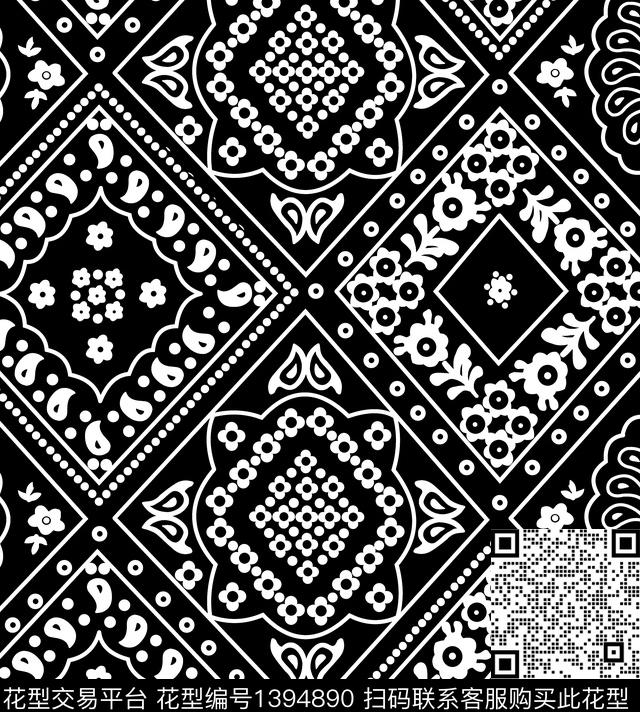 字母黑白华亿平台数码华亿平台数码印花华亿平台下载（图片编号: 1394890） - 瓦栏（Walan）