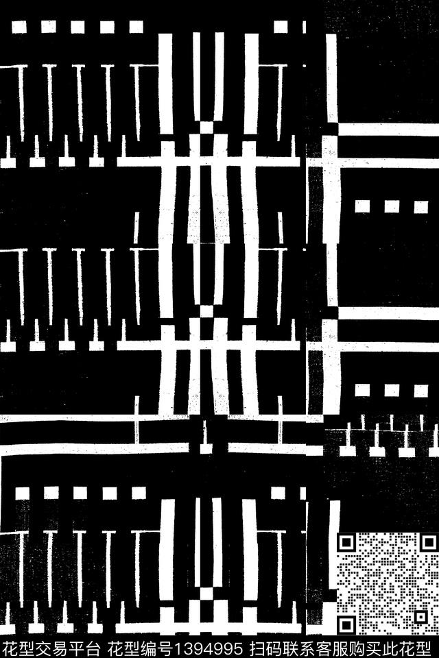 几何大牌风趣味传统印花华亿平台下载（图片编号: 1394995） - 瓦栏（Walan）