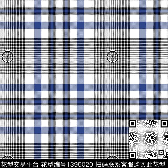 时尚格子日本风传统印花华亿平台下载（图片编号: 1395020） - 瓦栏（Walan）