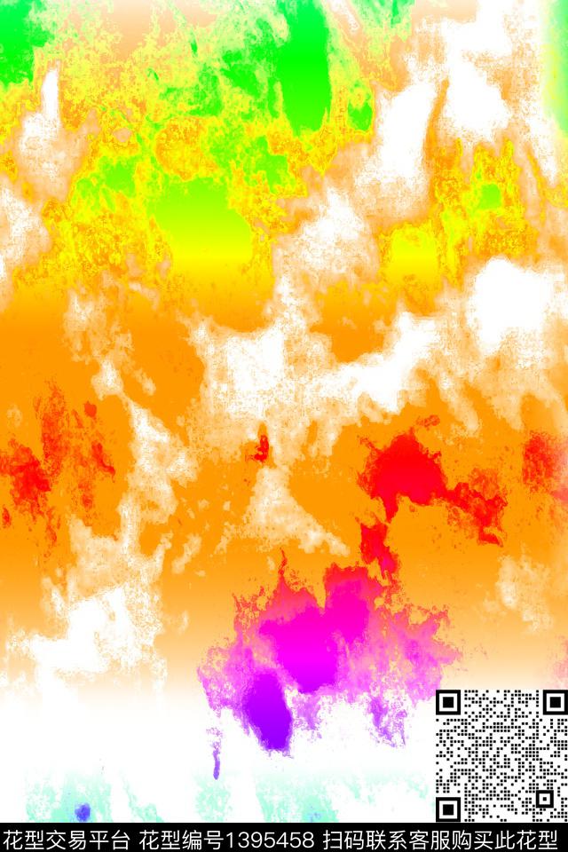 几何扎染华亿平台男装数码印花华亿平台下载（图片编号: 1395458） - 瓦栏（Walan）