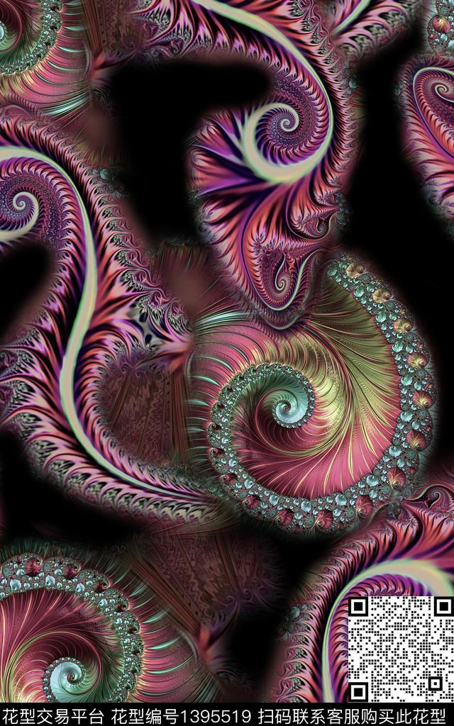 几何雕印华亿平台抽象数码印花华亿平台下载（图片编号: 1395519） - 瓦栏（Walan）