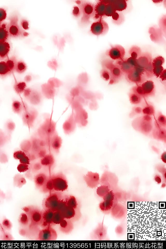 肌理扎染华亿平台大牌风数码印花华亿平台下载（图片编号: 1395651） - 瓦栏（Walan）