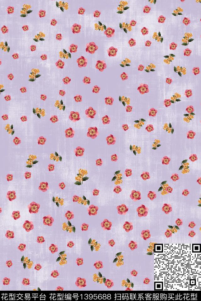 女装复古棉麻数码印花华亿平台下载（图片编号: 1395688） - 瓦栏（Walan）