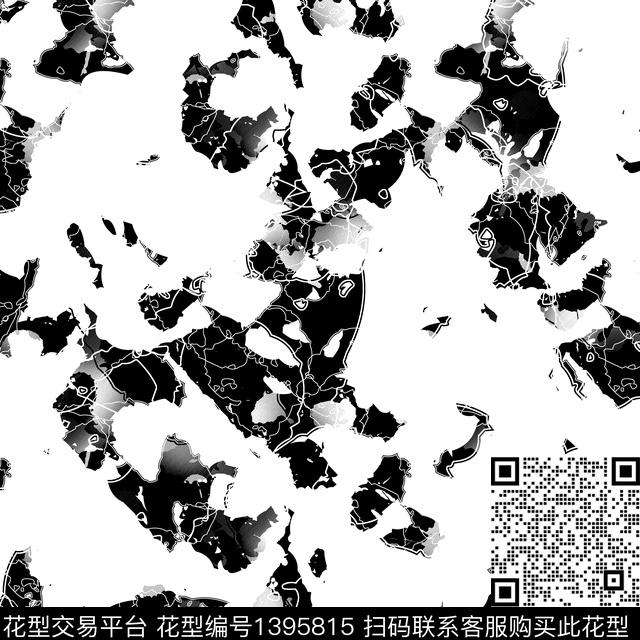 几何男装满版花大牌风传统印花华亿平台下载（图片编号: 1395815） - 瓦栏（Walan）