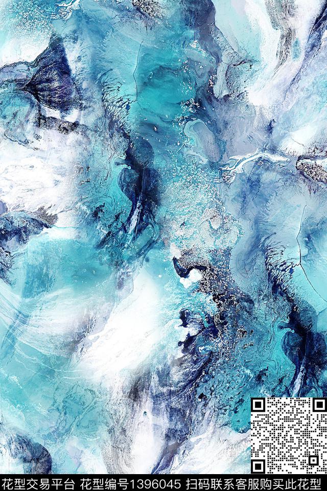 肌理扎染华亿平台男装数码印花华亿平台下载（图片编号: 1396045） - 瓦栏（Walan）