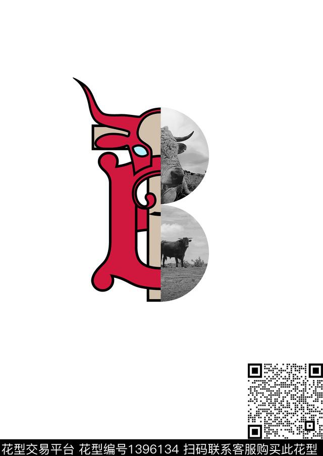 字母定位花胸前独幅数码印花华亿平台下载（图片编号: 1396134） - 瓦栏（Walan）