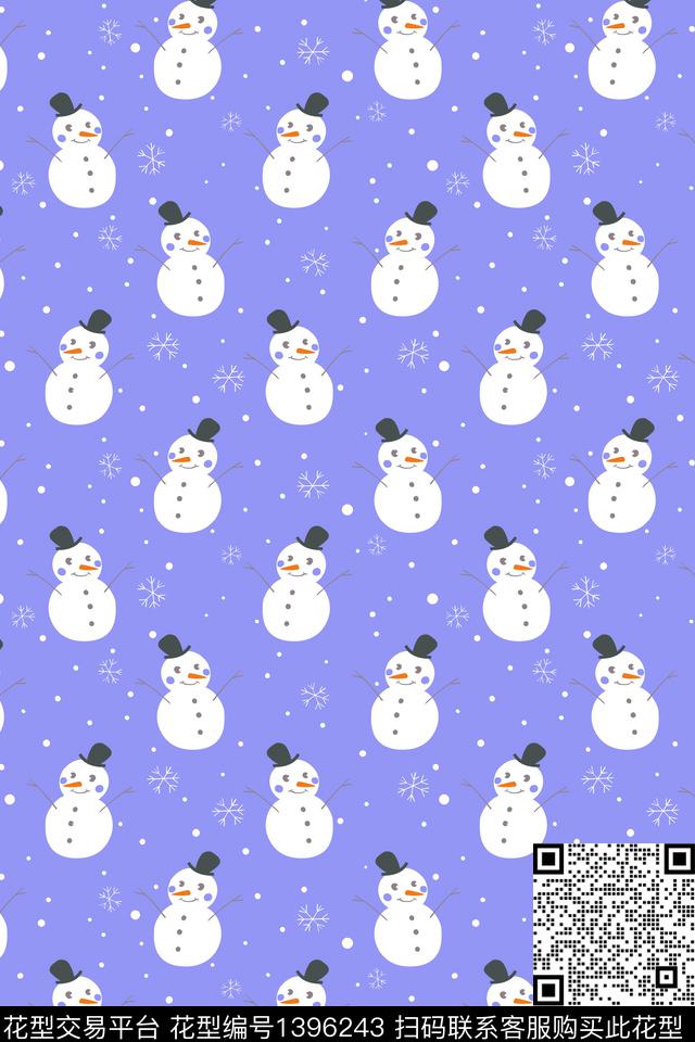 满版散花清爽底花卉童装传统印花华亿平台下载（图片编号: 1396243） - 瓦栏（Walan）