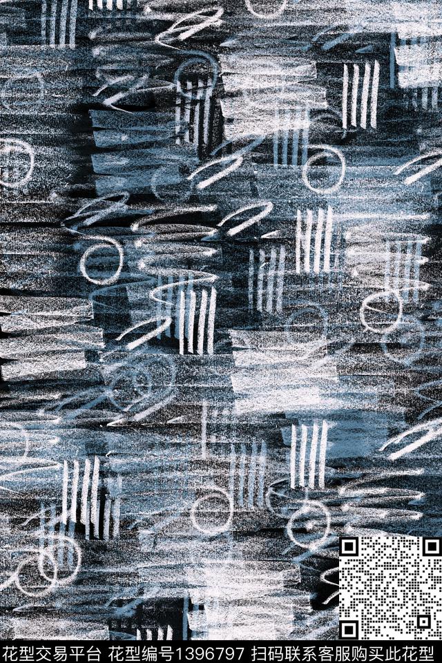 抽象男装家居服户外传统印花华亿平台下载（图片编号: 1396797） - 瓦栏（Walan）