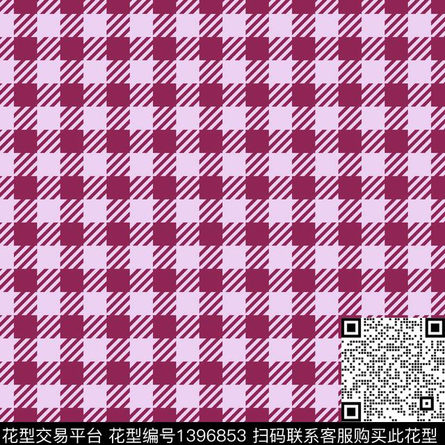 几何花卉大牌风数码印花华亿平台下载（图片编号: 1396853） - 瓦栏（Walan）