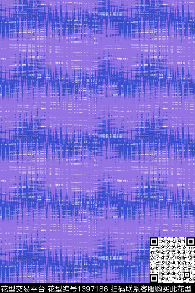 肌理波浪纹数码华亿平台传统印花华亿平台下载（图片编号: 1397186） - 瓦栏（Walan）