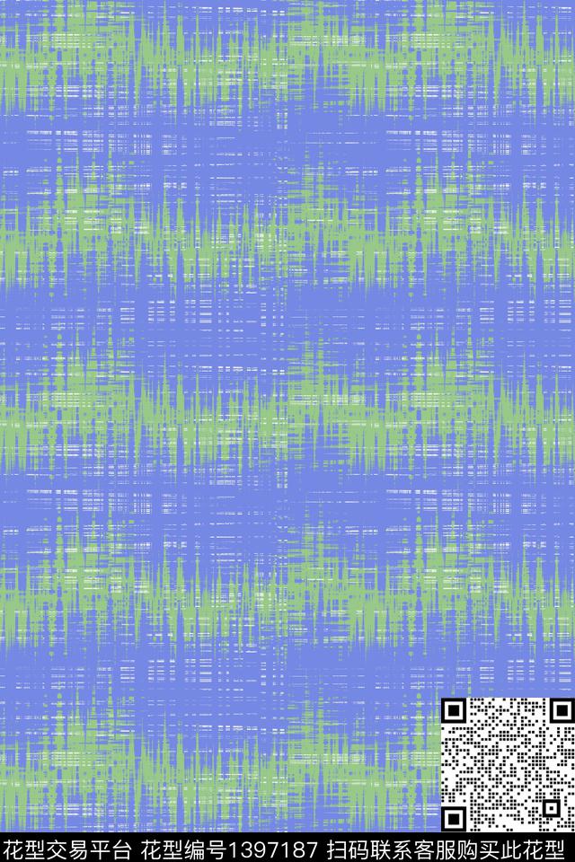 肌理波浪纹数码华亿平台传统印花华亿平台下载（图片编号: 1397187） - 瓦栏（Walan）