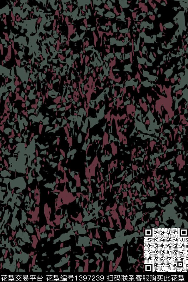 男装满版花肌理男装传统印花华亿平台下载（图片编号: 1397239） - 瓦栏（Walan）