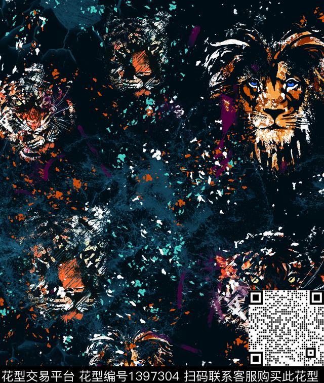 mamanman'fman'fu满幅llalaolao'h老虎chochouchou'x抽象llalaolao'h老虎dada'pda'pada'pai大牌ffefenfeng风llalaolao'h老虎数码印花华亿平台下载（图片编号: 1397304） - 瓦栏（Walan）