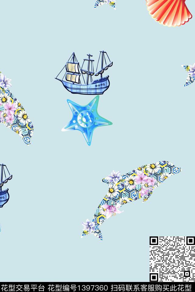 数码华亿平台大牌风抽象数码印花华亿平台下载（图片编号: 1397360） - 瓦栏（Walan）