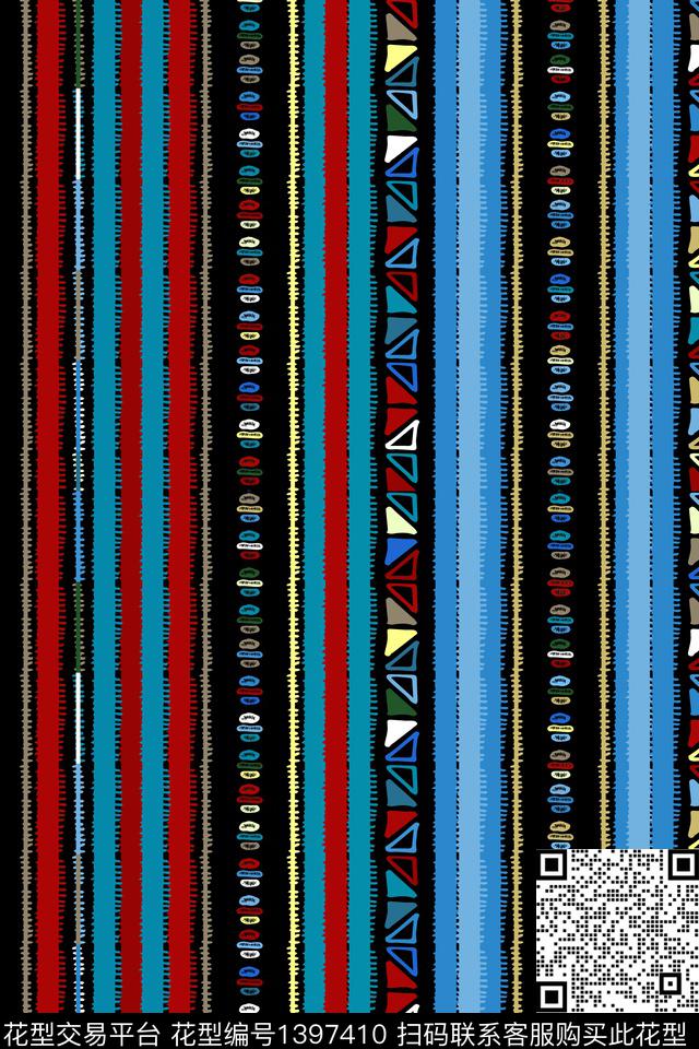 数码华亿平台大牌风条纹数码印花华亿平台下载（图片编号: 1397410） - 瓦栏（Walan）