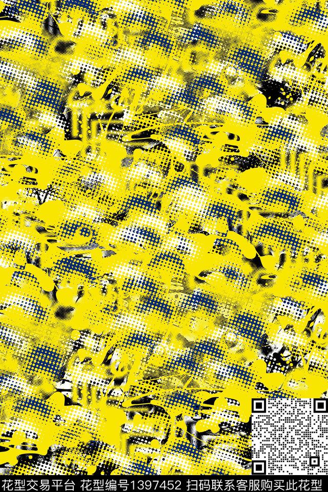 抽象男装家居服户外传统印花华亿平台下载（图片编号: 1397452） - 瓦栏（Walan）