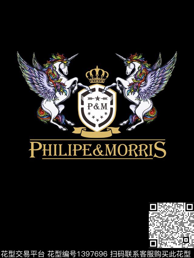 几何字母大牌风传统印花华亿平台下载（图片编号: 1397696） - 瓦栏（Walan）