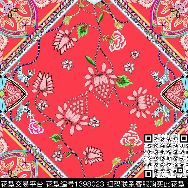 几何数码华亿平台女装数码印花华亿平台下载（图片编号: 1398023） - 瓦栏（Walan）